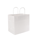 Bolsas Sos Catering Con Asas 80 G/M2 24+15X29 Cm Blanco Celulosa (250 Unid.)