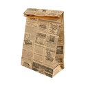 BOLSAS SOS SIN ASAS 'TIMES' 70 G/M2 14+8x24 CM NATURAL KRAFT (1000 UNID.)