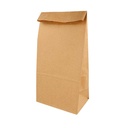 Bolsas Sos Sin Asas 70 G/M2 15+10X32 Cm Natural Kraft (1000 Unid.)