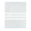 BOLSAS 3 FRANJAS AUTOCIERRE 92 G/M2 50µ 18x20,5 CM TRANSPARENTE LDPE (500 UNID.)