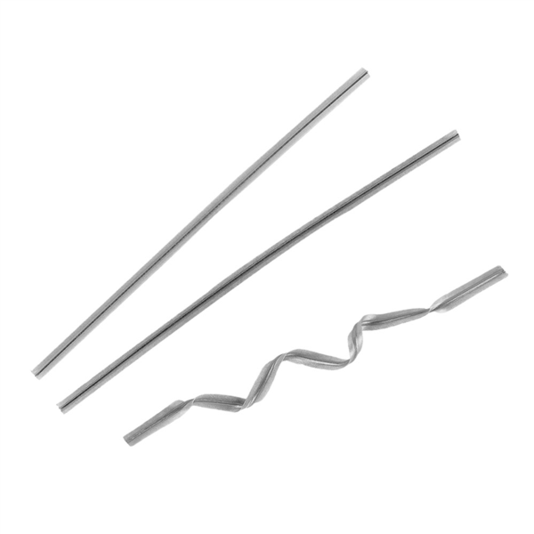 Cierres Bolsas 9,5 Cm Plateado Metal (100 Unid.)