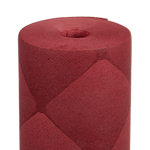 "TÚ Y YO" PRE 120CM (20 SER.) 'RHOMBUS' 55 G/M2 0,40x24 M BURDEOS AIRLAID (6 UNID.)