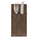 SERVILLETAS CANGURITO 'SAFARI' 55 G/M2 33x40 CM CHOCOLATE AIRLAID (700 UNID.)