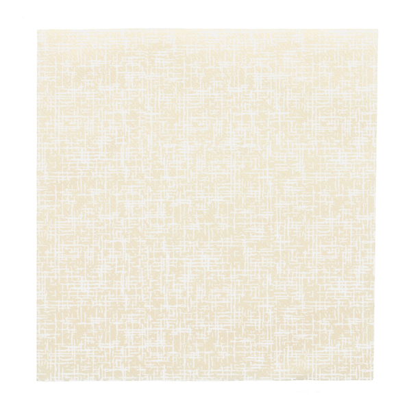 SERVILLETAS P. 1/4 'JAZZ' 55 G/M2 20x20 CM MARFIL AIRLAID (3600 UNID.)