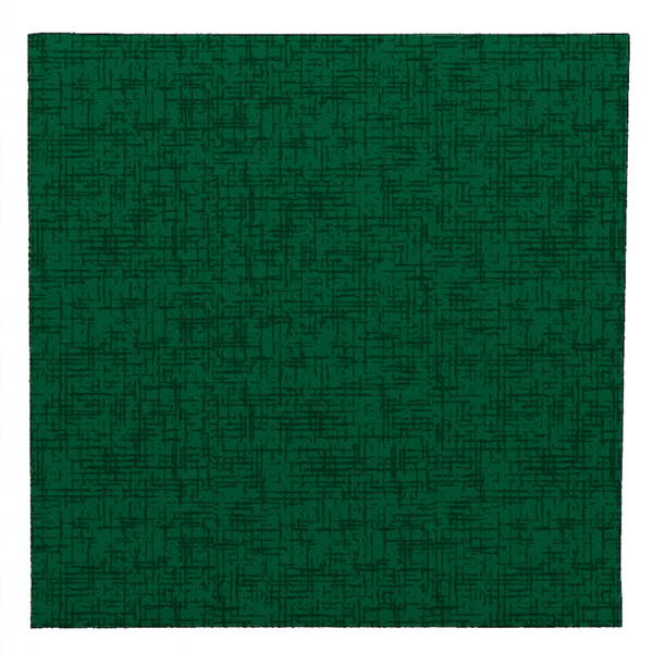 SERVILLETAS P. 1/4 'JAZZ' 55 G/M2 20x20 CM VERDE JAGUAR AIRLAID (3600 UNID.)