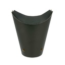 VASOS FRITAS CON CIERRE 16 OZ - 480 ML 220 + 18 PE G/M2 8,5x14 CM NEGRO CARTONCILLO (50 UNID.)