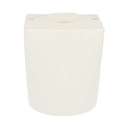 Envases Multiuso Microondables 480 Ml 305 + 18 Pe G/M2 Ø8X9 Cm Blanco Cartoncillo (50 Unid.)