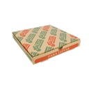 Cajas De Pizza Microcanal 350 G/M2 24X24X3 Cm Natural Cartón (100 Unid.)