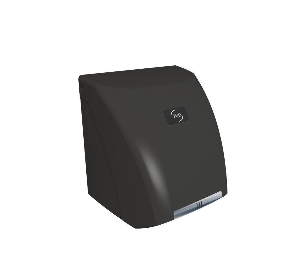 Secamanos Aire Caliente Zephyr 2.000 W. Abs Negro