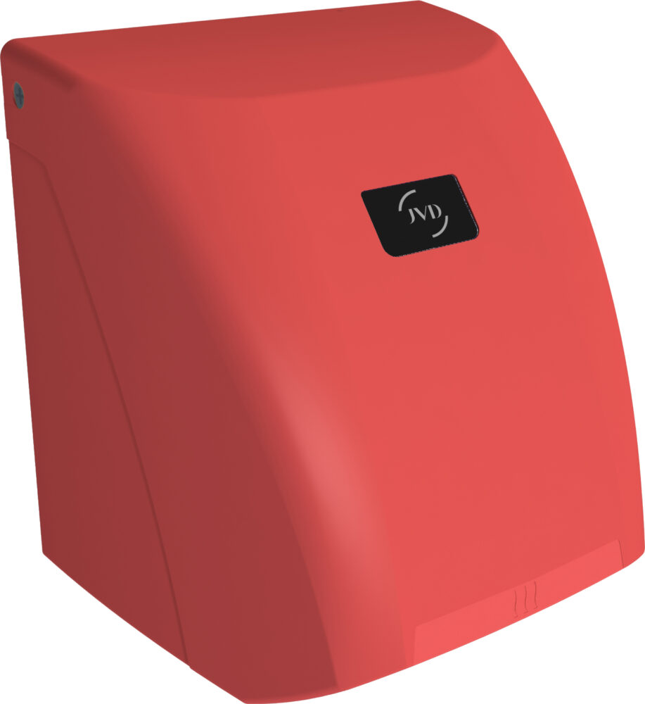 Secamanos Aire Caliente Zephyr 2.000 W. Abs Rojo