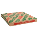 CAJAS DE PIZZA 'THEPACK' 330 G/M2 36x36x4 CM NATURAL CARTÓN ONDULADO MICROCANAL (100 UNID.)
