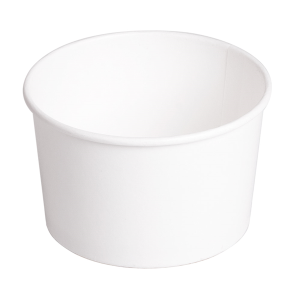 ENSALADERAS 480 ML 300 + 18 PE G/M2 Ø11,1/9,5x7 CM BLANCO CARTÓN (500 UNID.)