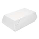 Cajas "Lunch Box" Paperlock 'Thepack' 220 G/M2 19,5X12,5X7 Cm Blanco Cartón Ondulado Nano-Micro (300 Unid.)