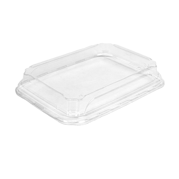 TAPAS PARA RECIPIENTES 268.88/89 18,5x12,9x3,2 CM TRANSPARENTE PET (600 UNID.)