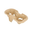 PORTAVASOS, 2 VASOS 21x10,5 CM NATURAL CARTÓN (600 UNID.)