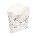 CAJETILLAS FRITAS STANDARD 'THEPACK TIMES' 135 G 230 G/M2 13x8x13,5 CM BLANCO CARTÓN ONDULADO NANO-MICRO (1200 UNID.)