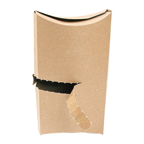 ENVASES PARA BURRITOS 'THEPACK' 220 G/M2 19,5x12,5x3 CM MARRÓN CARTÓN ONDULADO NANO-MICRO (500 UNID.)