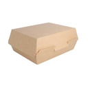 CAJAS "LUNCH BOX" 'THEPACK' 220 G/M2 22,5x17x8,5 CM NATURAL CARTÓN ONDULADO NANO-MICRO (300 UNID.)