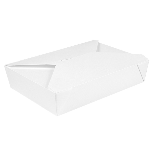 Cajas Americanas Microondables 'Thepack' 1470 Ml 230 + 12Pp G/M2 19,6X14X4,5 Cm Blanco Cartón Ondulado Nano-Micro (300 Unid.)