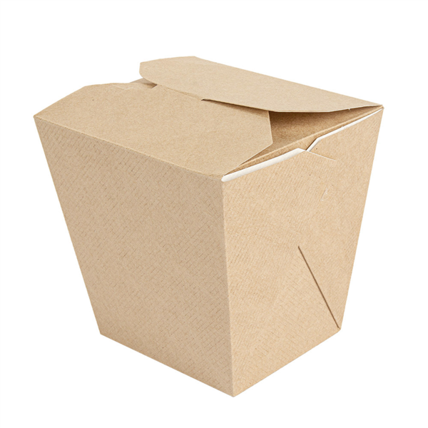 Envases Multiuso Microondables 'Thepack' 480 Ml 220 + 12Pp G/M2 7,7X5,7X9 Cm Natural Cartón Ondulado Nano-Micro (480 Unid.)