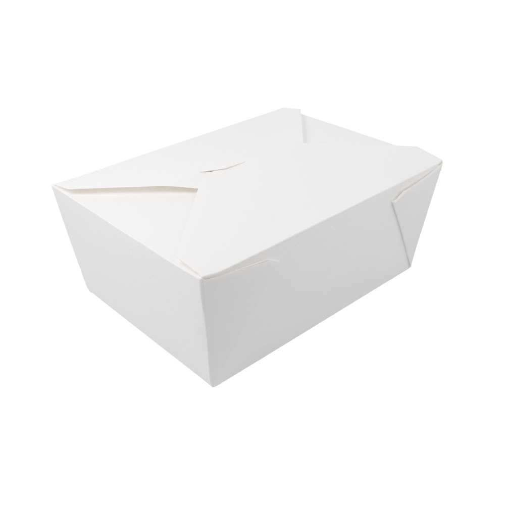 Cajas Americanas Microondables 'Thepack' 2880 Ml 250 + 12Pp G/M2 19,6X14X9 Cm Blanco Cartón Ondulado Nano-Micro (200 Unid.)
