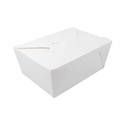 Cajas Americanas Microondables 'Thepack' 2880 Ml 250 + 12Pp G/M2 19,6X14X9 Cm Blanco Cartón Ondulado Nano-Micro (200 Unid.)
