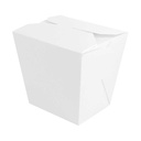 ENVASES MULTIUSO MICROONDABLES 'THEPACK' 960 ML 230 + 12PP G/M2 8,9x7x10,8 CM BLANCO CARTÓN ONDULADO NANO-MICRO (360 UNID.)