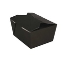 CAJAS AMERICANAS MICROONDABLES 'THEPACK' 780 ML 230 + 12PP G/M2 11,3x9x6,3 CM NEGRO CARTÓN ONDULADO NANO-MICRO (500 UNID.)