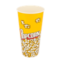 Recipientes Popcorn 720 Ml 230 +20 Pe G/M2 Ø 9,5/6,5X17,7 Cm Cartoncillo (1000 Unid.)