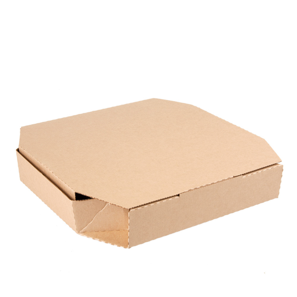 Cajas Octogonales 'Thepack' 330 G/M2 29X29X3,8 Cm Natural Cartón Ondulado Microcanal (100 Unid.)