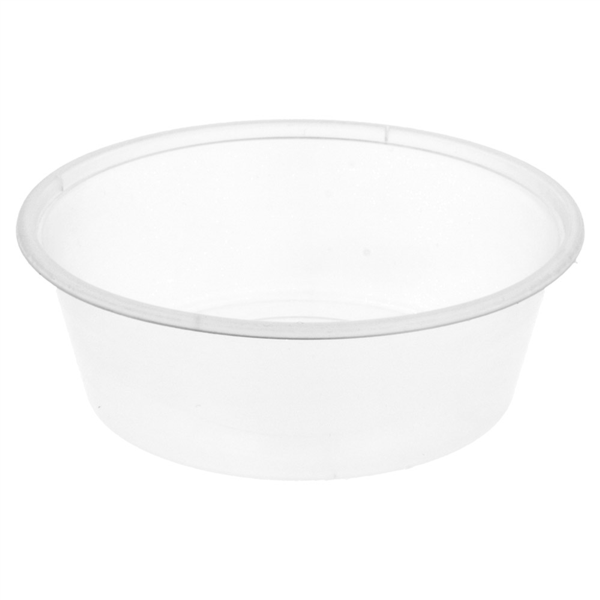 Tarrinas Inyectadas Microondables 225 Ml Ø 11,5X3,7 Cm Transparente Pp (500 Unid.)