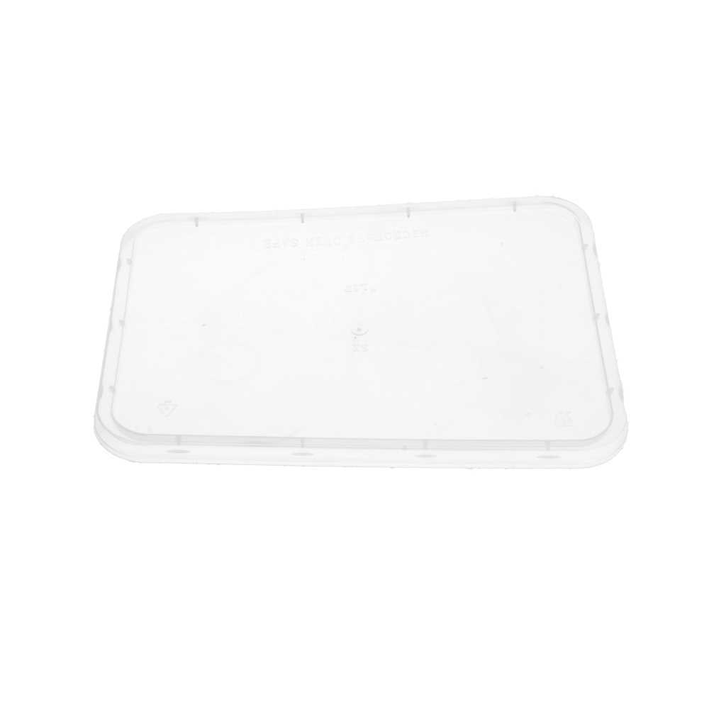 Tapas Para Códigos 128.61/62/63/64 17,5X12,4 Cm Transparente Pp (500 Unid.)