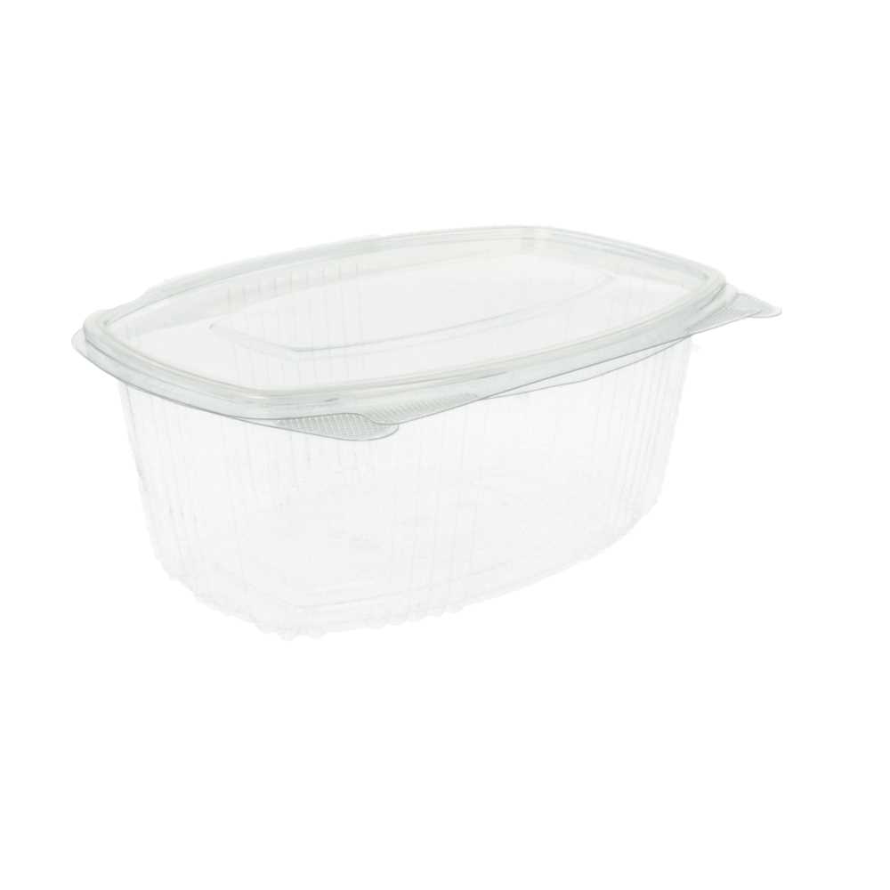 Recipientes + Tapa 1 L 17,7X12,5X8,5 Cm Transparente Rpet (400 Unid.)
