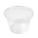 Pequeñas Tarrinas Microondables 120 Ml Ø7,4X4,6 Cm Transparente Pp (2500 Unid.)