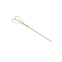 PICKS "CORAZÓN" 15 (h) CM NATURAL BAMBÚ (100 UNID.)