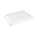 Tapas Para Tarrinas Cód. 180.57 Transparente Pet (100 Unid.)