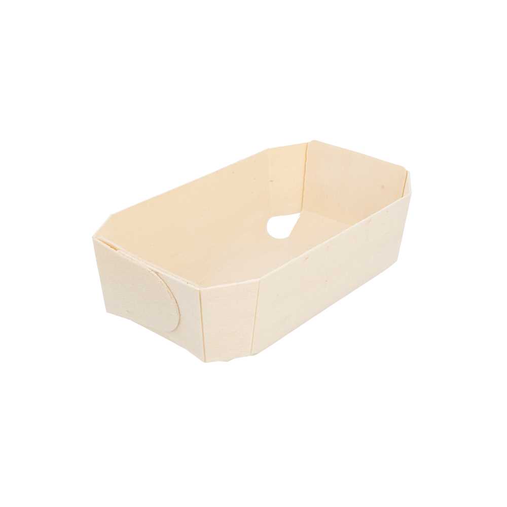 Barquillas 18X10,5X5,5 Cm Natural Madera (300 Unid.)