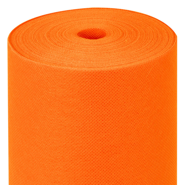 MANTEL PRECORTADO 120 CM 'SPUNBOND' 60 G/M2 1,20x50,4 M NARANJA PP (1 UNID.)