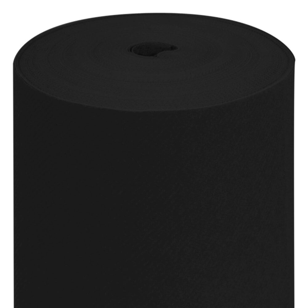 Mantel En Rollo 55 G/M2 1,20X50 M Negro Airlaid (1 Unid.)