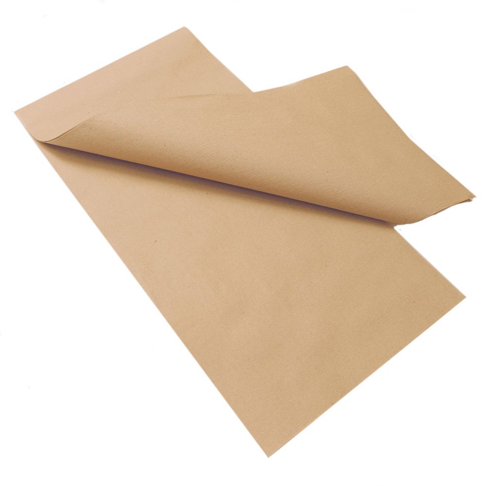 MANTELES PLEGADO M 50 G/M2 120x120 CM NATURAL PAPEL RECICLADO (200 UNID.)
