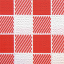 Manteles Plegado M 'Vichy' 48 G/M2 120X120 Cm Blanco Celulosa (200 Unid.)