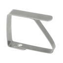 PINZAS SUJETA MANTELES 4,7x4x1,2 CM METAL ACERO (144 UNID.)