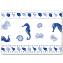 MANTELINES 'ANTIBES' 48 G/M2 31x43 CM BLANCO CELULOSA (2000 UNID.)