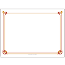 MANTELINES MARRÓN & OCRE 'MAXIM' 48 G/M2 31x43 CM BLANCO CELULOSA (2000 UNID.)