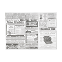 MANTELINES 'GACETA' 48 G/M2 31x43 CM BLANCO CELULOSA (2000 UNID.)