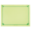 MANTELINES 48 G/M2 31x43 CM VERDE ANÍS CELULOSA (2000 UNID.)