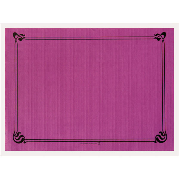 MANTELINES 48 G/M2 31x43 CM CIRUELA CELULOSA (2000 UNID.)