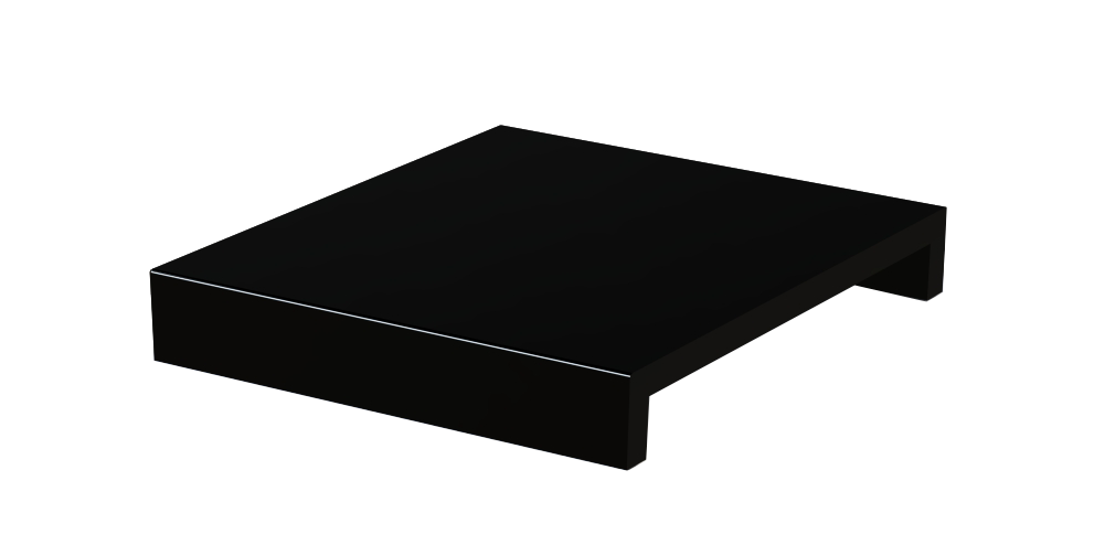 Bandeja Secundaria Baño Negra