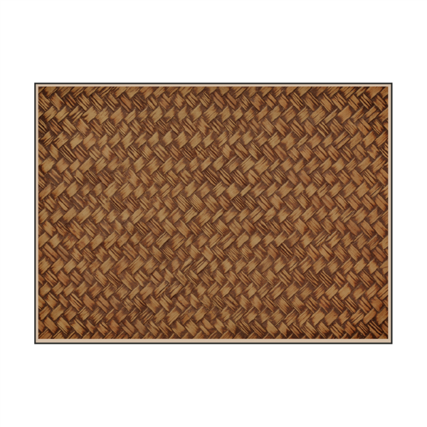 MANTELINES OFFSET "TRENZADO" 70 G/M2 31x43 CM CUATRICROMÍA KRAFT (2000 UNID.)