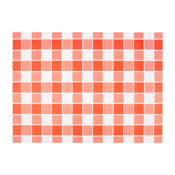 Mantelines 'Vichy' 48 G/M2 31X43 Cm Blanco Celulosa (2000 Unid.)